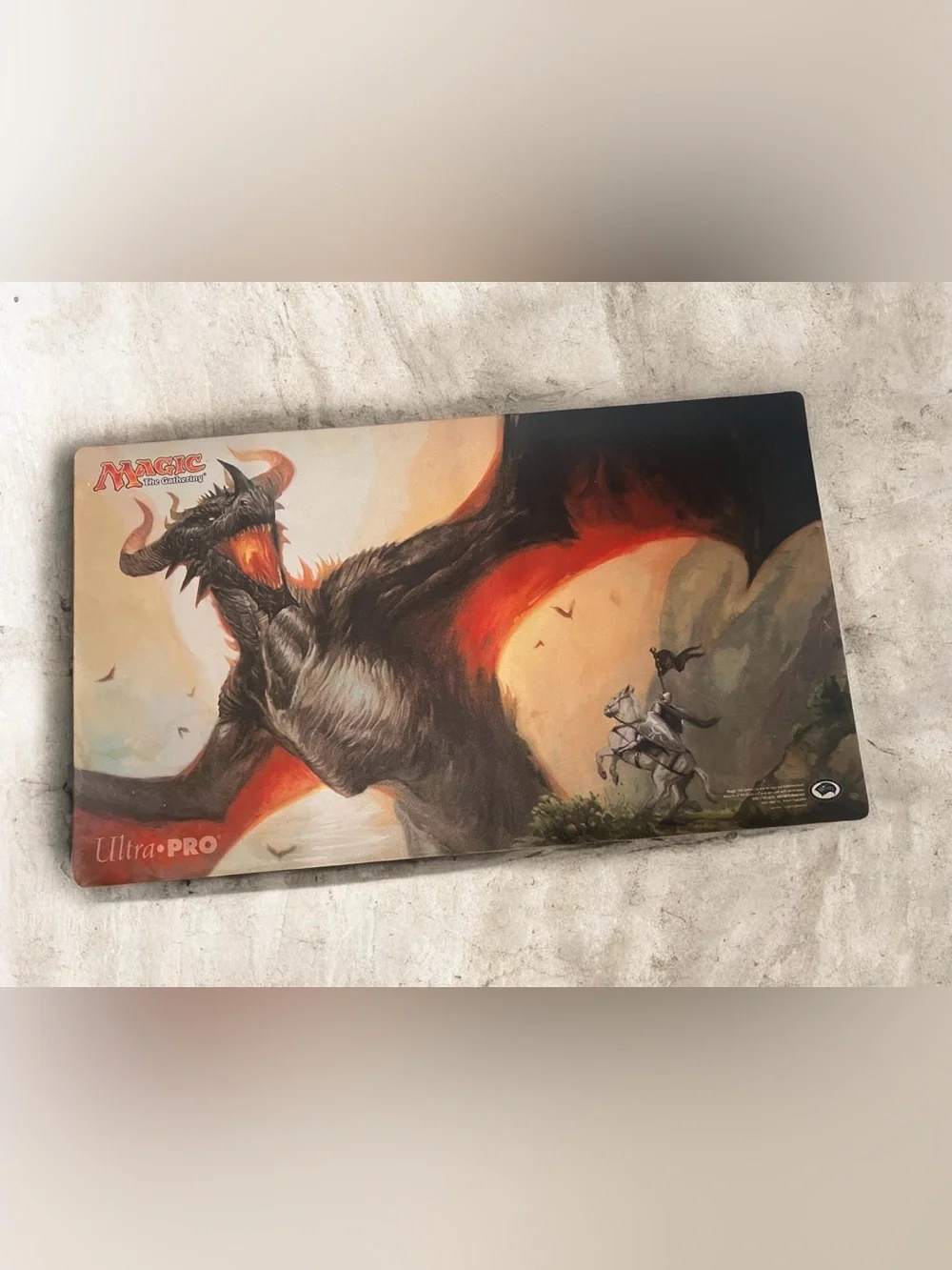 Ultra Pro Magic: The Gathering 'Scourge of Valkas' playmat.